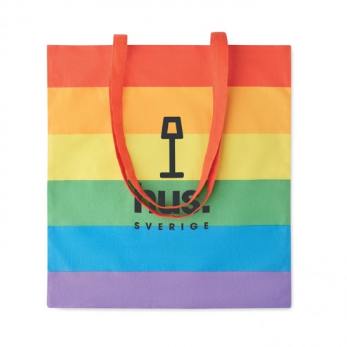 Shopper bag arcobaleno