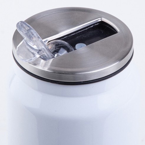 Borraccia termica con cannuccia...