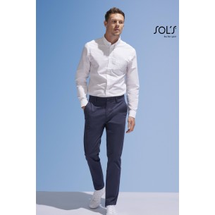 Pantoloni uomo satinati e...