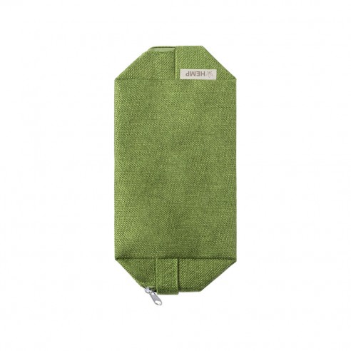 Beauty case in 100% canapa cm20,5x14x8