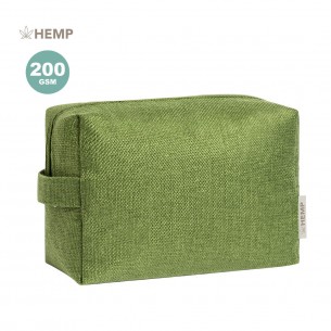 Beauty case in 100% canapa...