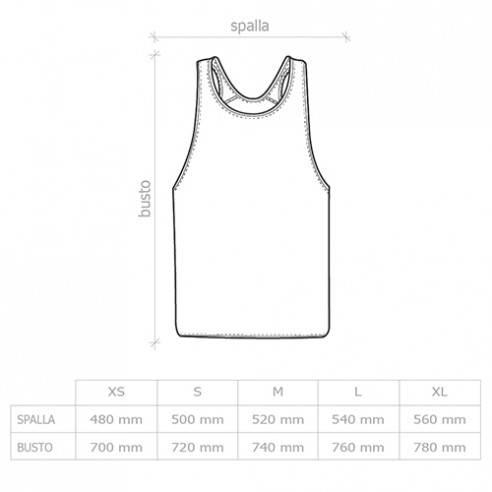 Canotta Unisex Urban Beach