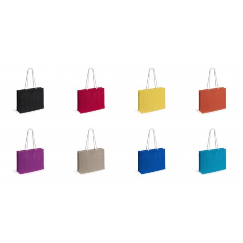 Borsa Mare in juta con manici in cotone