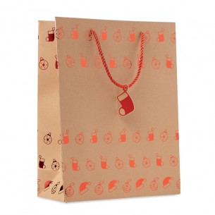 Shopper in carta Kraft con...
