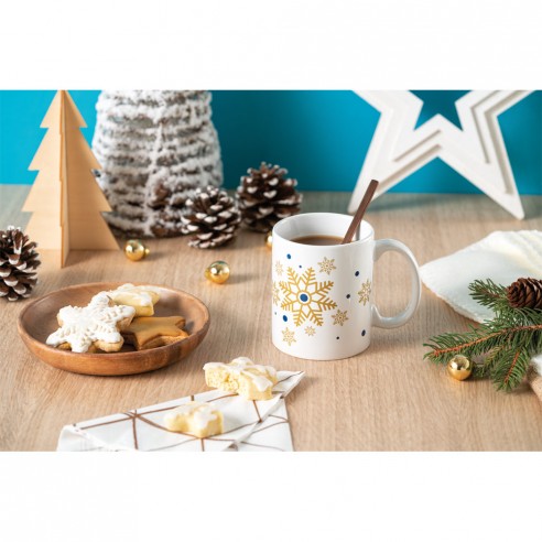 Tazza natalizia in ceramica 350 ml
