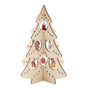 Alberello in legno con 10...