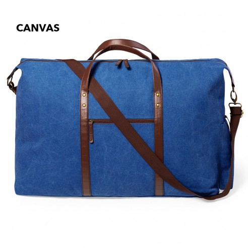 Borsa viaggio in canvas con...