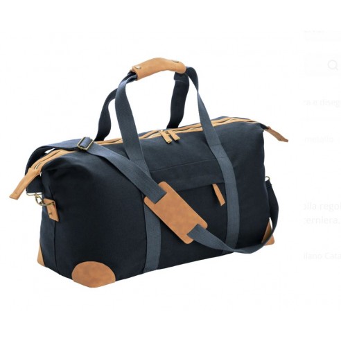 Borsa duffle in canvas riciclato....