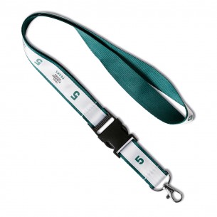 Lanyard con strato in raso