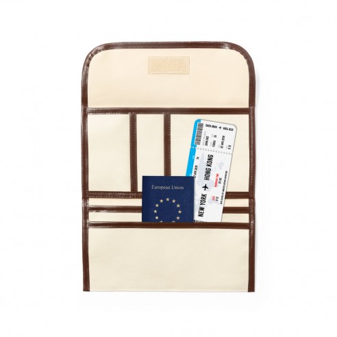 Portadocumenti da viaggio multiscomparto