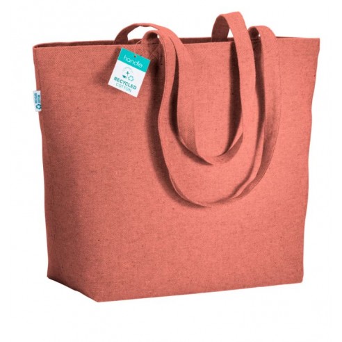 Shopper con soffietto alla base in...