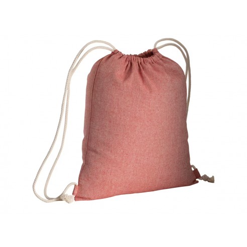 Sacca zaino in cotone riciclato...
