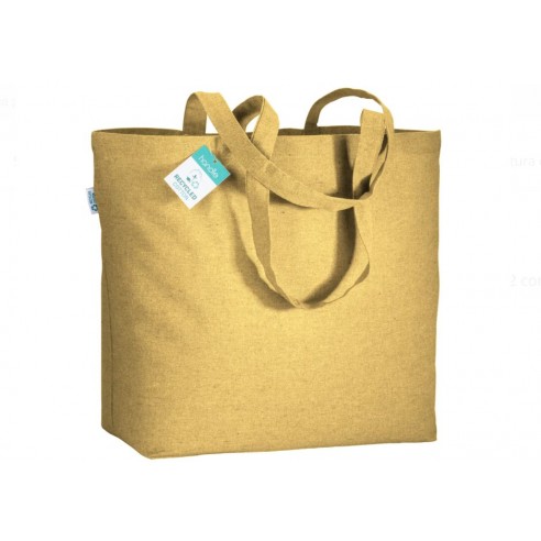 Shopper con soffietto alla base in...