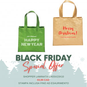 Mini shopper in tnt laminato