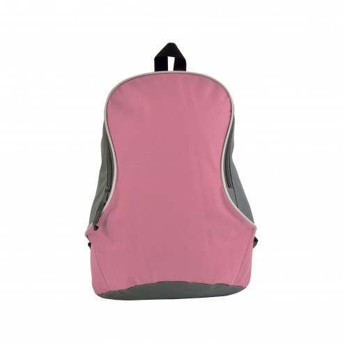 Zaino in poliestere bicolore cm40x30x18