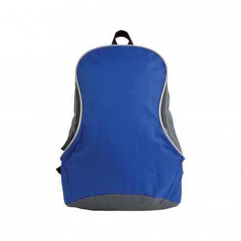 Zaino in poliestere bicolore cm40x30x18