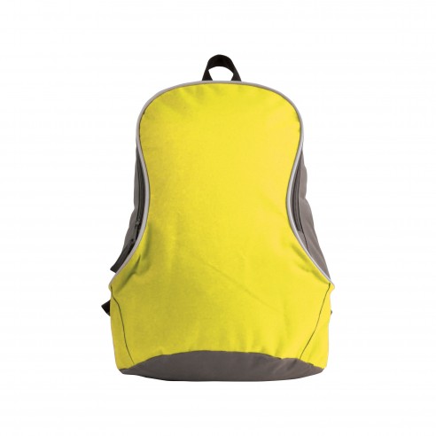 Zaino in poliestere bicolore cm40x30x18