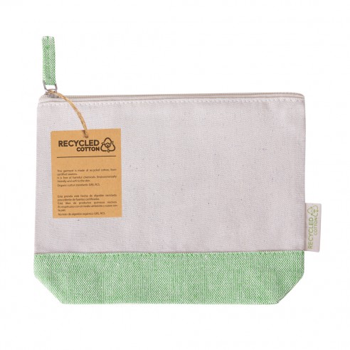 Beauty case 100% cotone riciclato cm...