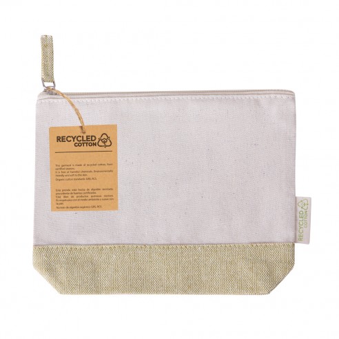 Beauty case 100% cotone riciclato cm...