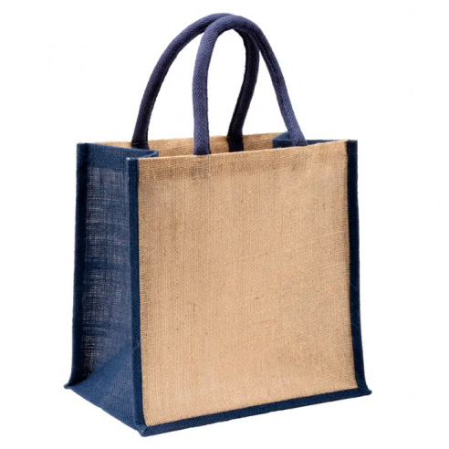 Borsa mare in juta con manici e...