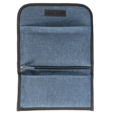 Portadocumenti da viaggio in jeans a...