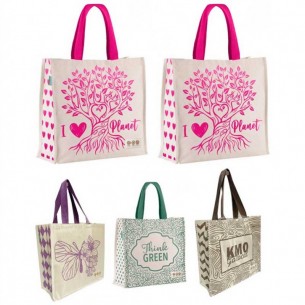 Borsa Mare in juta fantasia...