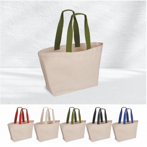 Borsa mare in canvas cm40x40x15