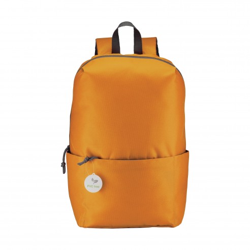 Zainetto pvc free con 4 tasche 25x14x38