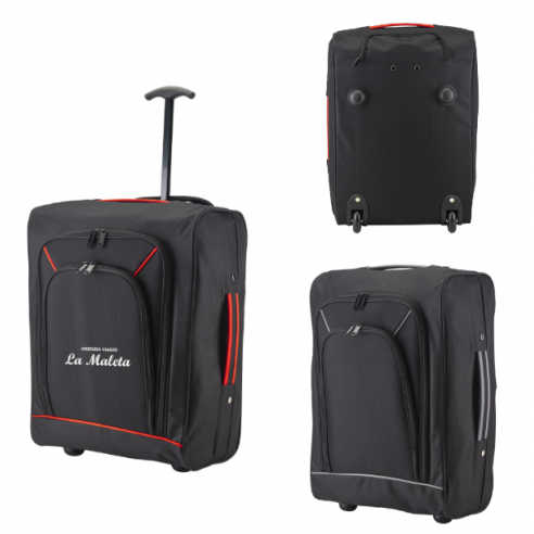 Trolley morbido da viaggio cm 50x35x20