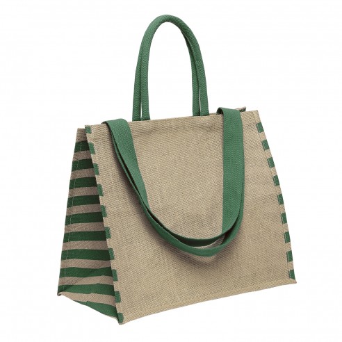 Borsa mare juta con doppi manici...