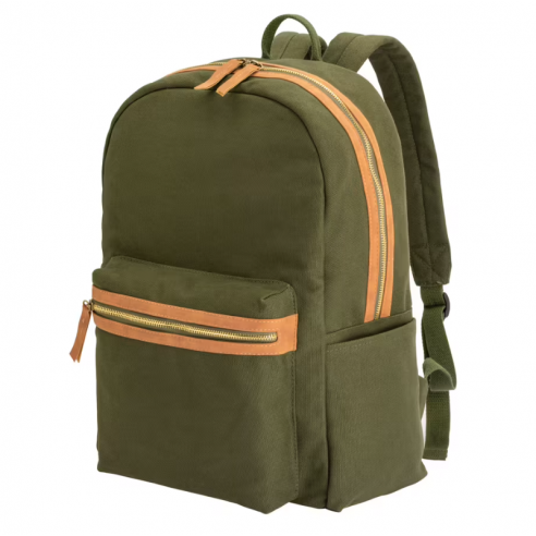 Zaino in canvas riciclato cm30x40x13