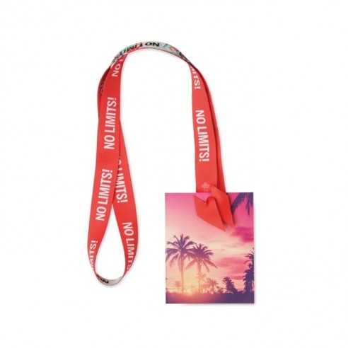 lanyard portabadge sublimato è privo...