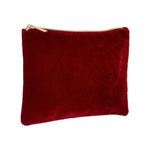 Pochette in velluto, con fodera...