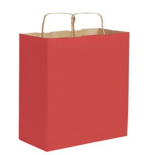 Shopper in carta rossa cm...