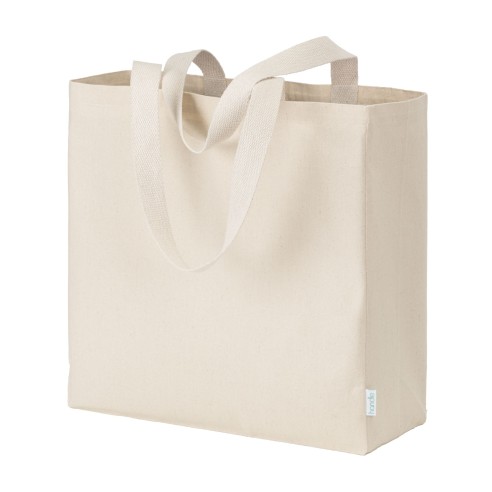 Maxi shopper in cotone riciclato...