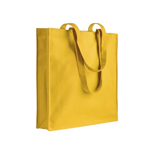 Shopper con soffietto in cotone 220...