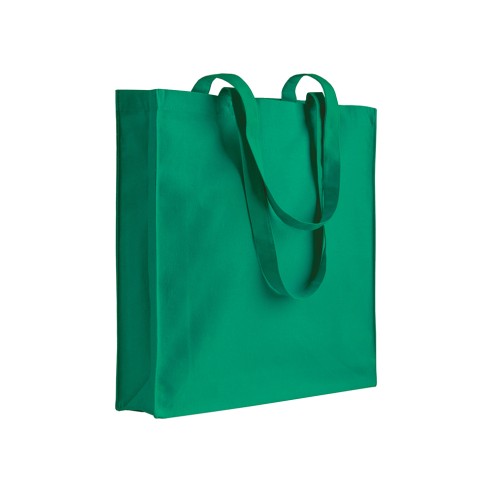 Shopper con soffietto in cotone 220...