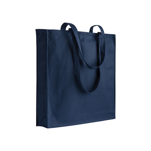 Shopper con soffietto in cotone 220...