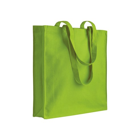 Shopper con soffietto in cotone 220...
