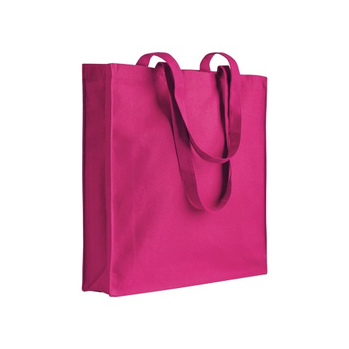 Shopper con soffietto in cotone 220...