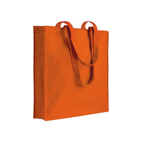 Shopper con soffietto in cotone 220...