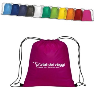 Sacca zaino in tnt cm33x40