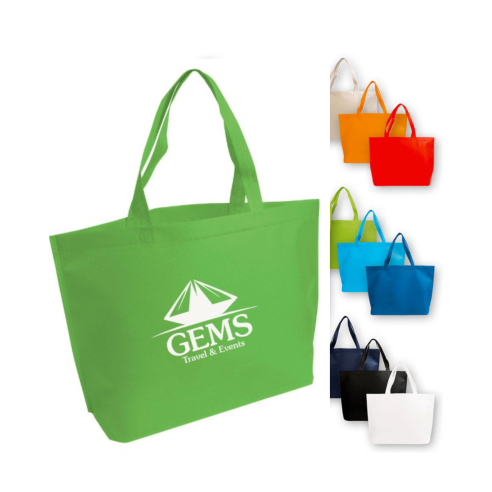 Shopper con soffietto alla base in...