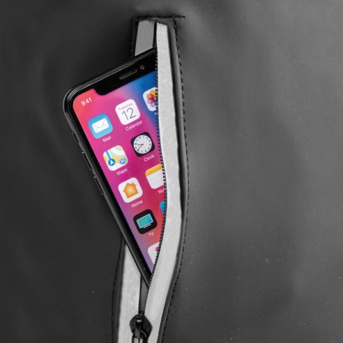 Zaino in soft touch impermeabile...