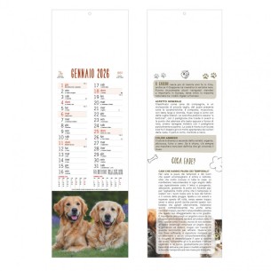 Calendario silhouette "CANI...