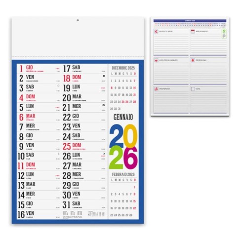 Olandese mensile 12 fogli