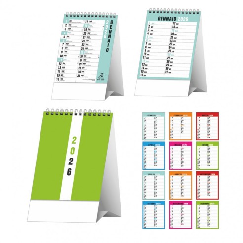 Calendario norvegese Multicolor