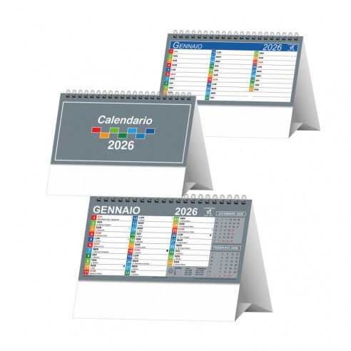 Calendario da scrivania" MULTICOLOR"