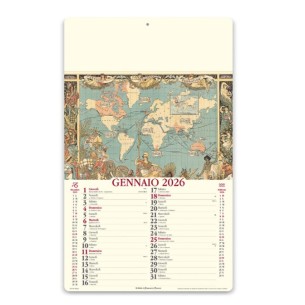 Calendario Antiche Mappe