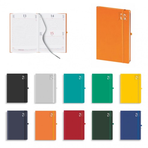 Agenda giornaliera con elastico cm 15x21